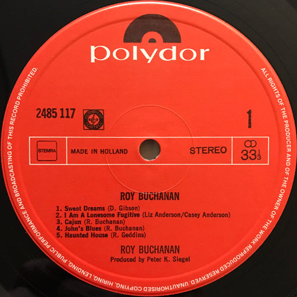 Roy Buchanan : Roy Buchanan (LP,Album,Reissue)
