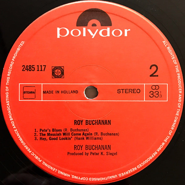 Roy Buchanan : Roy Buchanan (LP,Album,Reissue)