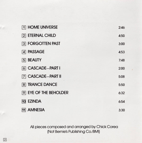 Chick Corea Elektric Band, The : Eye Of The Beholder (Album)