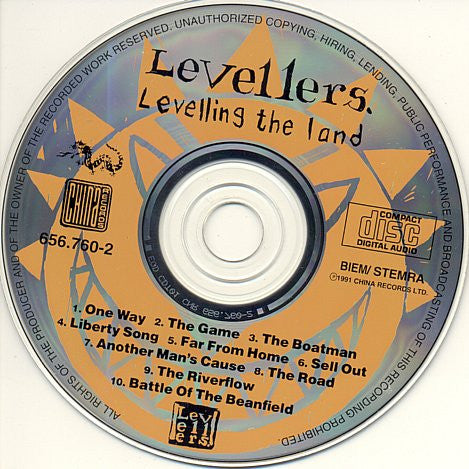 Levellers, The : Levelling The Land (Album)