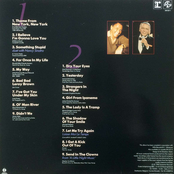 Frank Sinatra : The Voice (LP,Compilation,Stereo)