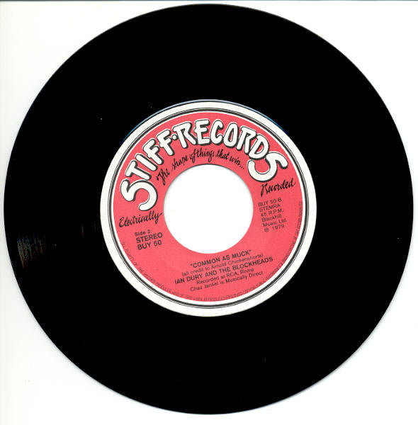 Ian Dury And The Blockheads : Reasons To Be Cheerful (Part Three) (7",45 RPM,Single)