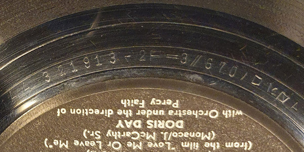 Doris Day : Whatever Will Be, Will Be / You Made Me Love You (7",45 RPM,Mono)