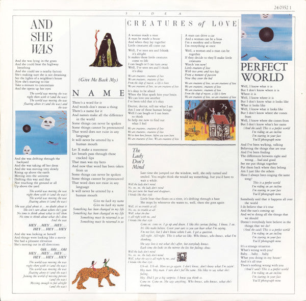 Talking Heads : Little Creatures (LP,Album,Stereo)