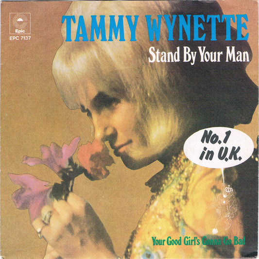 Tammy Wynette : Stand By Your Man (7",Single,45 RPM)
