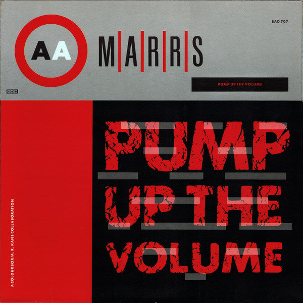 M|A|R|R|S : Pump Up The Volume (12",45 RPM,Single)