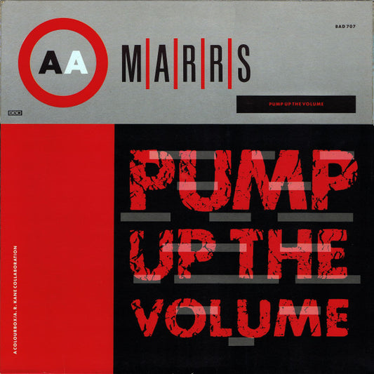 M|A|R|R|S : Pump Up The Volume (12",45 RPM,Single)