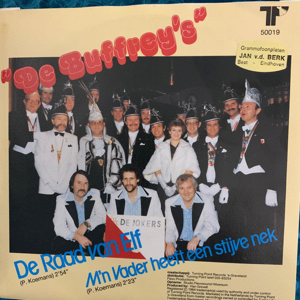 Buffrey's, The : De Raad Van Elf / M'n Vader Heeft Een Stijve Nek (7",Stereo)