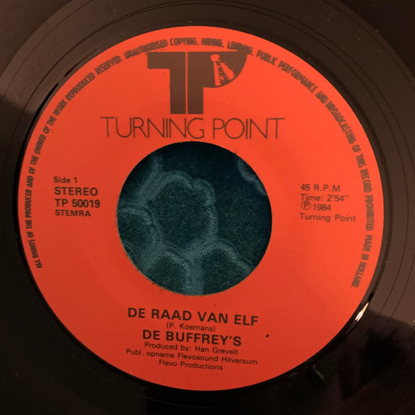 Buffrey's, The : De Raad Van Elf / M'n Vader Heeft Een Stijve Nek (7",Stereo)
