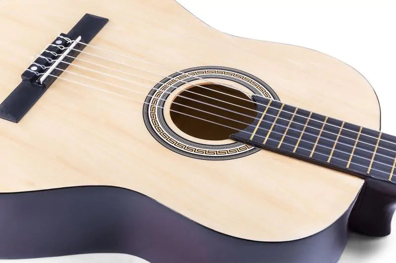 MAX SoloArt klassieke akoestische gitaar (39") starterset - Naturel (hout)