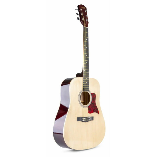 MAX SoloJam Western akoestische gitaar starterset - blank