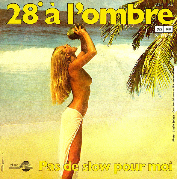 Jean-François Maurice : 28º À L'ombre (7",45 RPM)