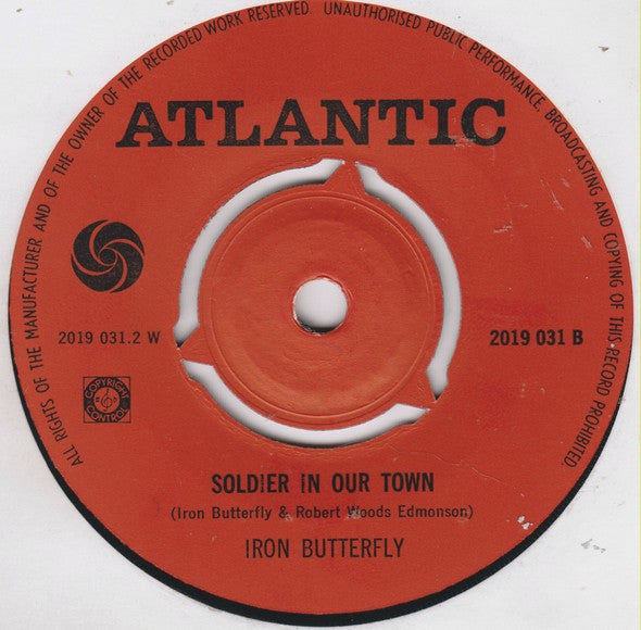 Iron Butterfly : Easy Rider (7",Single,45 RPM)