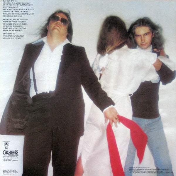 Meat Loaf : Bat Out Of Hell (LP,Album,Stereo)