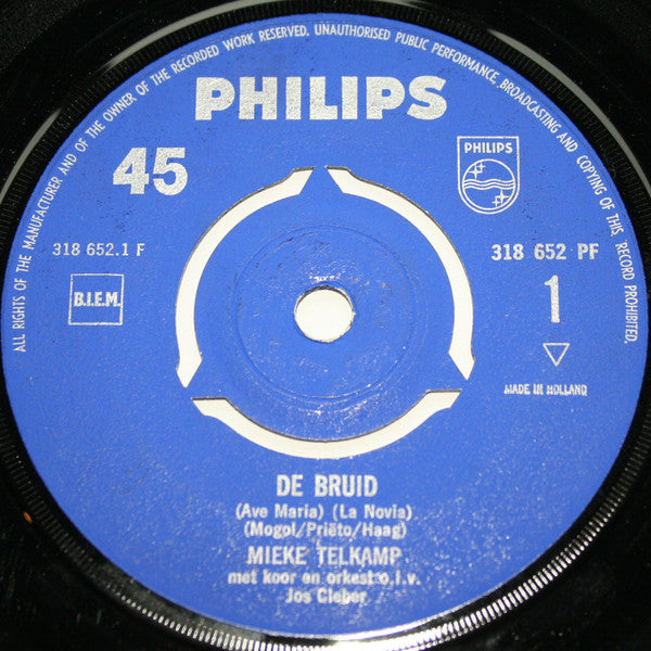Mieke Telkamp : De Bruid  (7",45 RPM,Single)