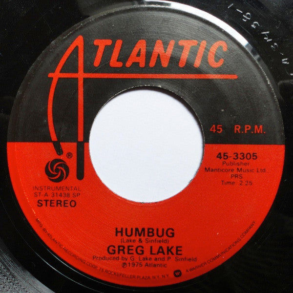 Greg Lake : I Believe In Father Christmas (7",45 RPM)