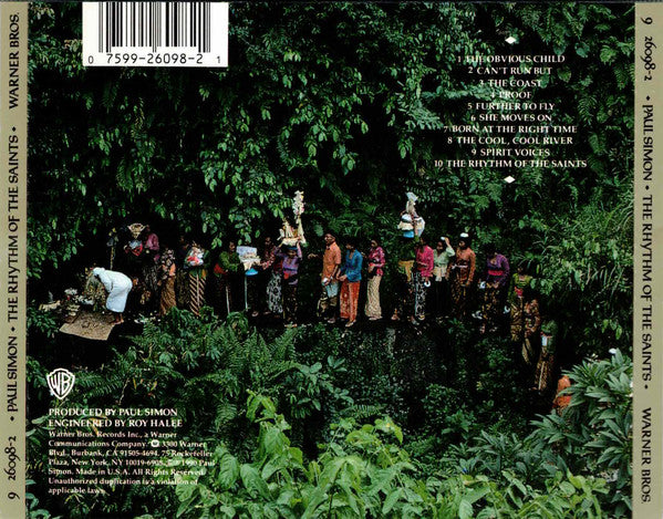 Paul Simon : The Rhythm Of The Saints (CD, Album)