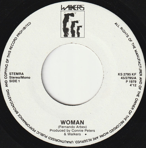 Walkers (2), The : Woman (7",45 RPM,Single)