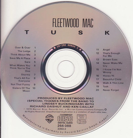 Fleetwood Mac : Tusk (Album,Reissue)