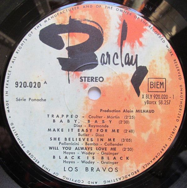 Los Bravos : Black Is Black (LP,Album,Stereo)