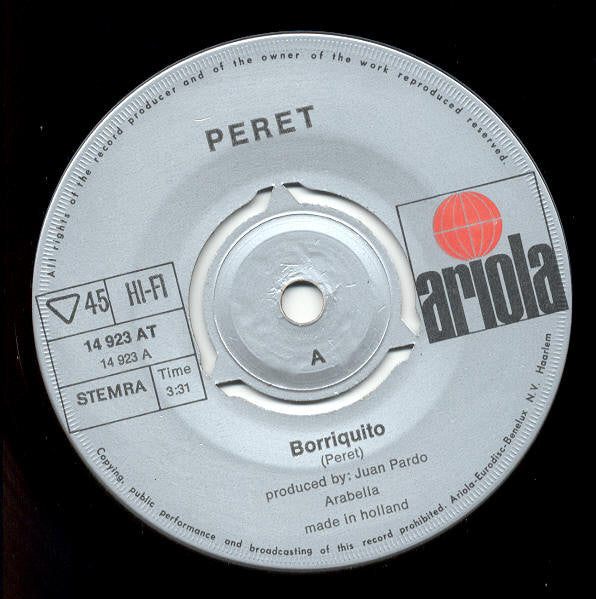 Peret : Borriquito (7",Single,45 RPM)