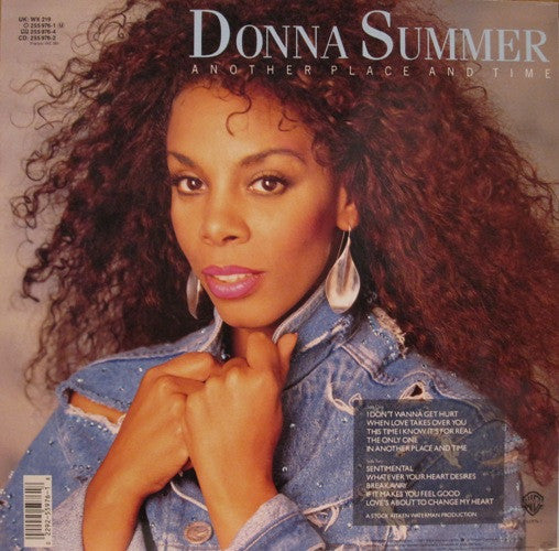 Donna Summer : Another Place And Time (LP,Album,Stereo)