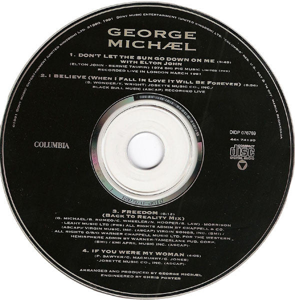 George Michael / Elton John : Don't Let The Sun Go Down On Me (Single)