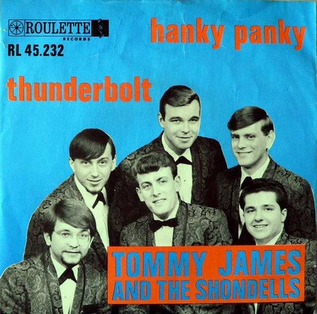 Tommy James & The Shondells : Hanky Panky (7",45 RPM)