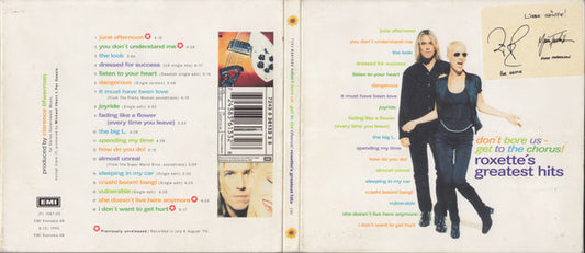 Roxette : Don't Bore Us - Get To The Chorus! (Roxette's Greatest Hits) (Compilation)