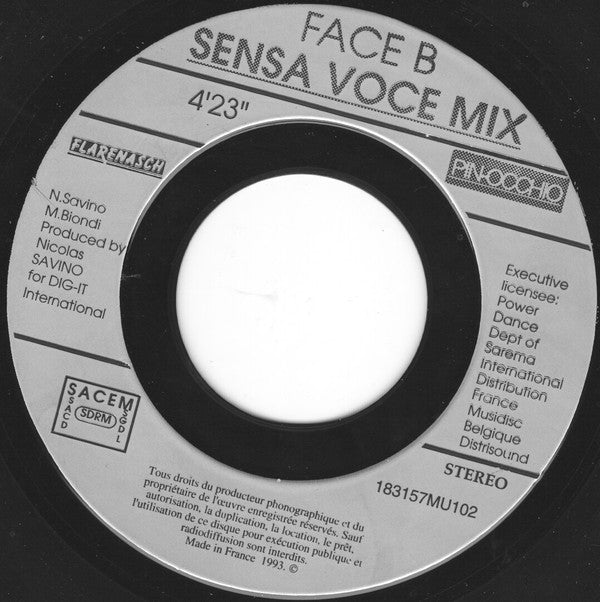 Pin-Occhio : Tu Tatuta Tuta Ta (7",45 RPM,Stereo)