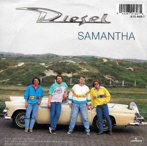 Diesel (5) : Samantha (7",45 RPM,Single,Stereo)