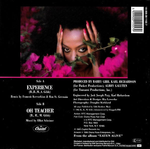Diana Ross : Experience (7",45 RPM)