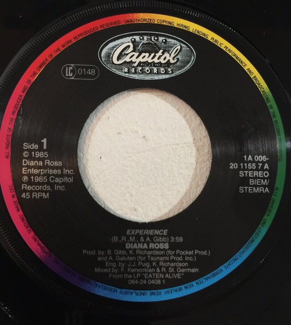 Diana Ross : Experience (7",45 RPM)