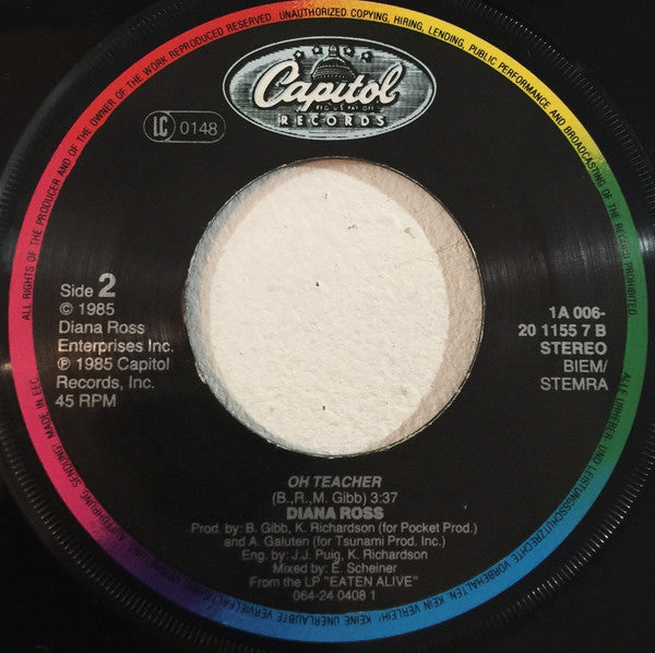 Diana Ross : Experience (7",45 RPM)