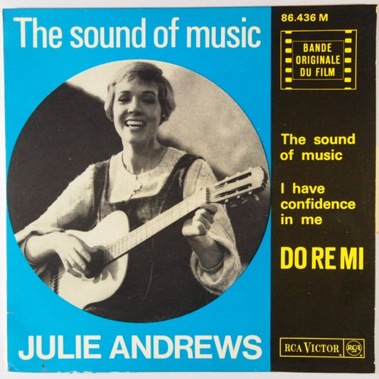 Julie Andrews : The Sound Of Music (7",45 RPM,EP,Mono)