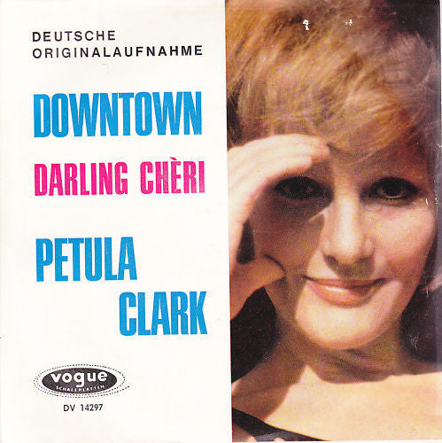 Petula Clark : Downtown / Darling Chèri (7",45 RPM,Single)