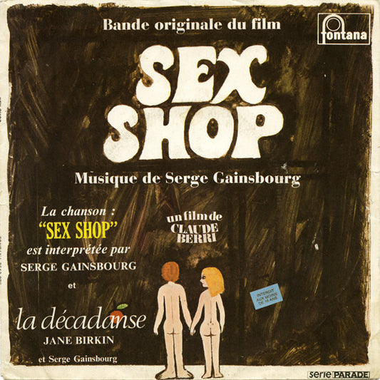 Serge Gainsbourg : Sex Shop (Bande Originale Du Film) (7",45 RPM,Single,Mono)