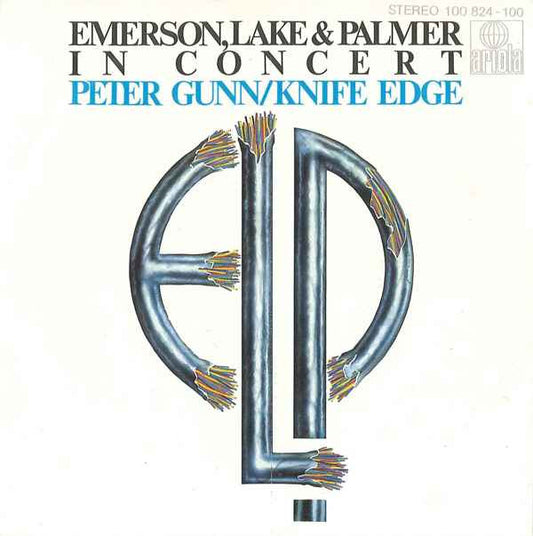 Emerson, Lake & Palmer : In Concert: Peter Gunn / Knife Edge (7",45 RPM,Single)