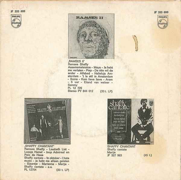 Ramses Shaffy : Sammy / 5 Uur (7",45 RPM,Single,Mono)