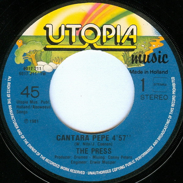 Press (3), The : Cantara Pepe (7",45 RPM,Single)
