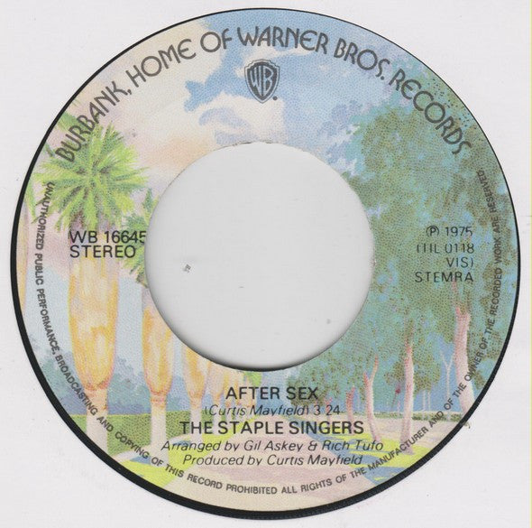 Staple Singers, The : Let's Do It Again (7",Single,45 RPM)