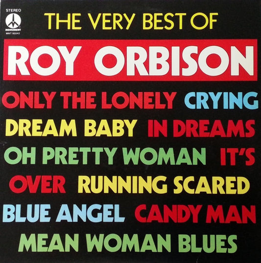Roy Orbison : The Very Best Of Roy Orbison (LP,Compilation,Reissue)