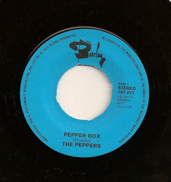 Peppers, The : Pepper Box (7",Single,45 RPM)