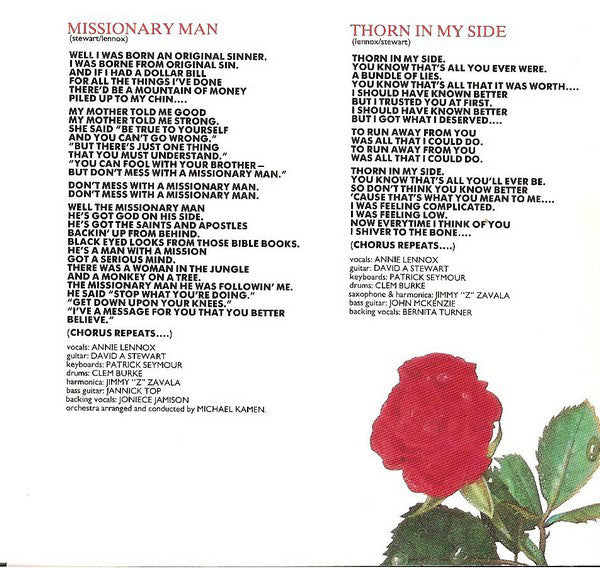 Eurythmics : Revenge (Album,Reissue)