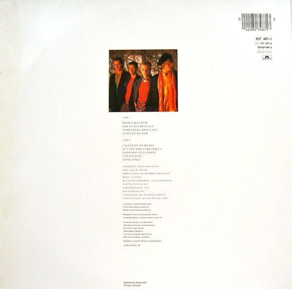Level 42 : World Machine (LP,Album)