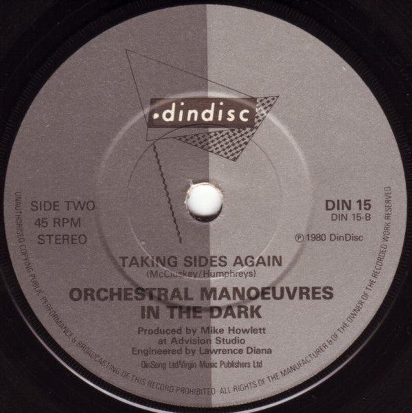 Orchestral Manoeuvres In The Dark : Messages (7",45 RPM,Single,Stereo)