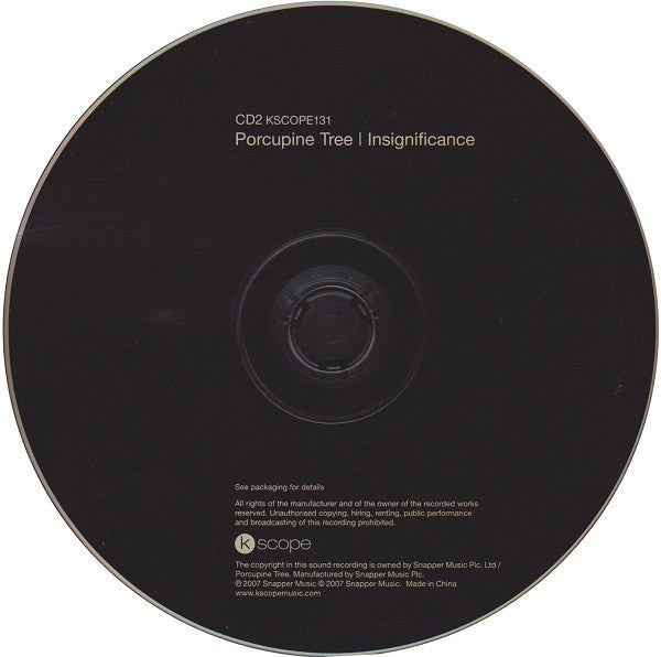 Porcupine Tree : Signify (Album,Reissue,Remastered)