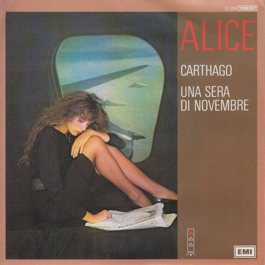 Alice (4) : Carthago / Una Sera Di Novembre (7",Single,45 RPM,Stereo)