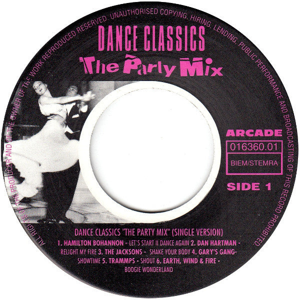 Various : Dance Classics - The Party Mix (7")