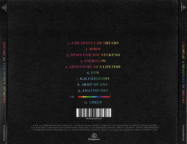 Coldplay : A Head Full Of Dreams (Album,Repress)